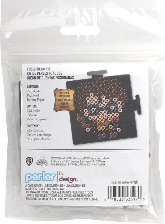Perler 80-53517 The Wizarding World Chibi-Style Harry Potter Fused Bead Activity Kit, Multicolor, 227 Pieces