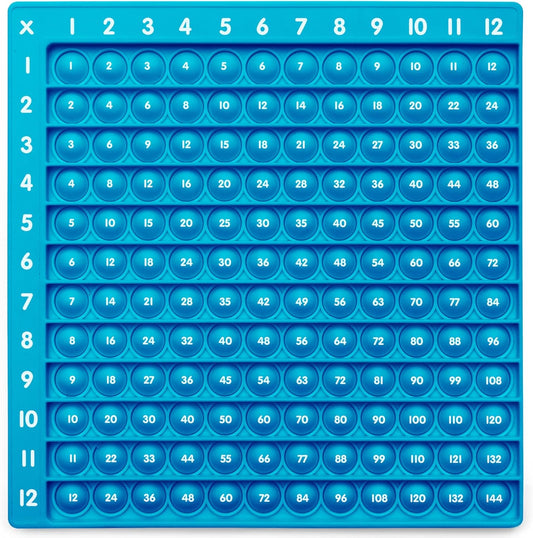 Junior Learning Times Table Bubble Board, Multicolor (JL680), Medium