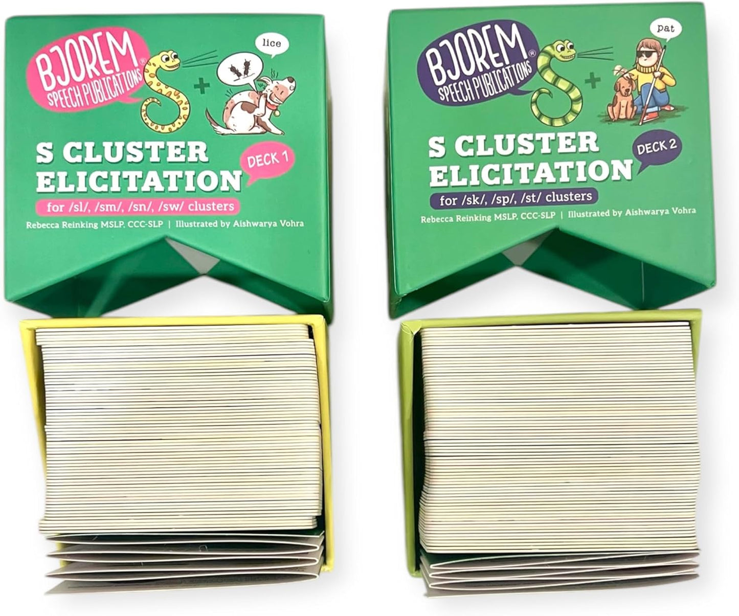 Bjorem Speech® S Cluster Elicitation for Teaching S Blends or Clusters to Children in Speech Therapy