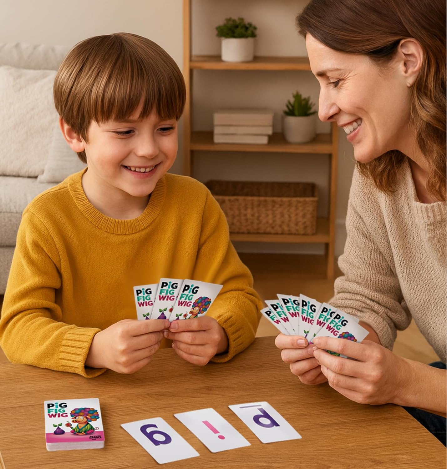 Clever Noodle Pig Fig Wig I A Hilarious Fun Word Game for Kids Learning to Read I Phonics Game I Reading Games