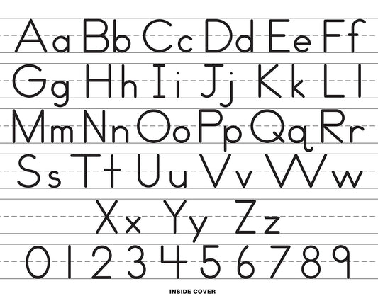 Practice Writing Pad - Primary tablet great for grades Kindergarten and up. (40 Sheets)
