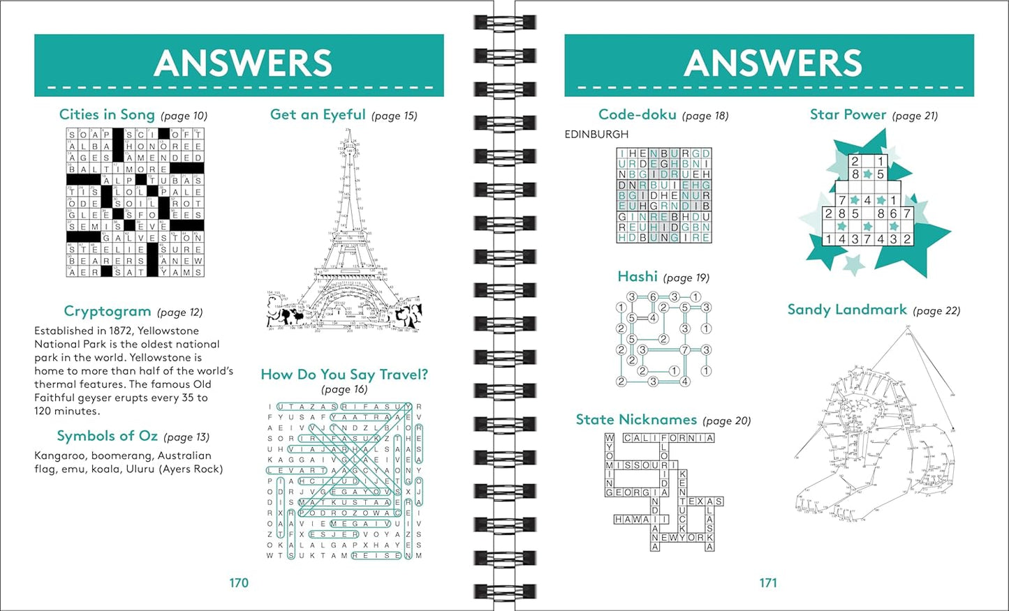 Brain Games - Travel Games: Puzzles, Trivia, Games, and More For Family Fun On the Go!