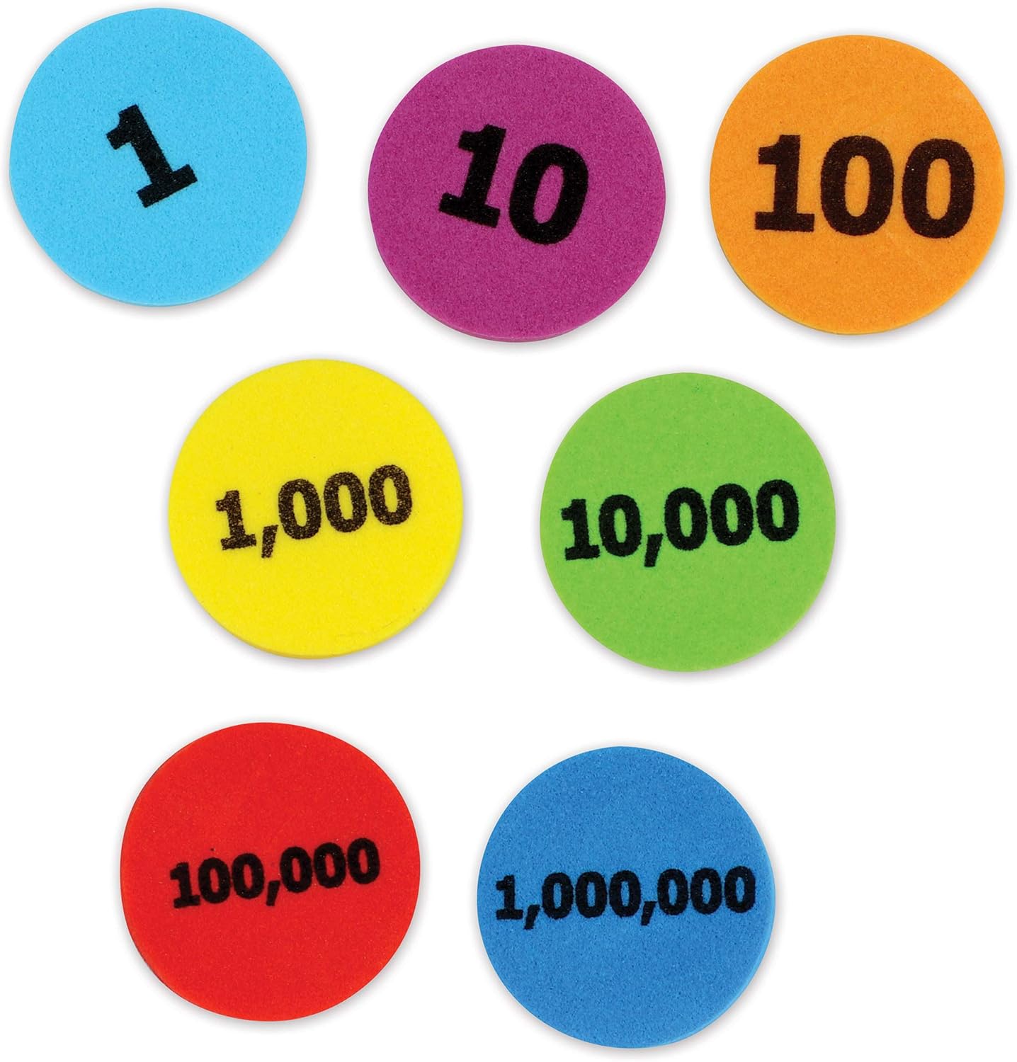 Learning Resources Place Value Disks, Early Math Skills, Set of 280 Pieces, Ages 6+