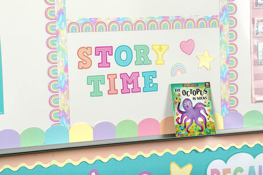Teacher Created Resources Pastel Pop Bold Block 3" Magnetic Letters
