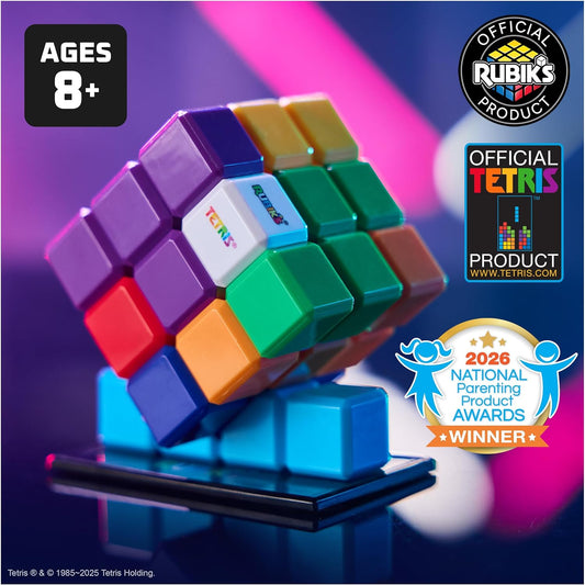 Rubik’s Cube, Pulse Cube, Light-Up Brain Teaser Puzzle for Speed Cubers, Solve the Puzzle Before the Lights Turn Off, Problem-Solving Brain Teaser & Fidget Toy for Adults, Teens, Kids Ages 8 & Up