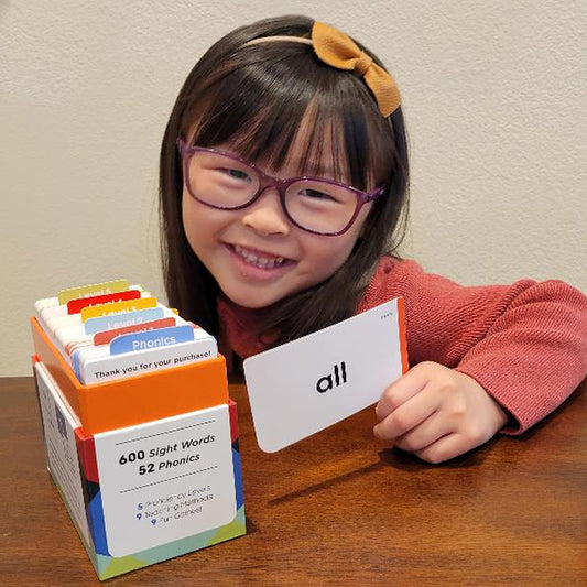 Award-Winning Sight Words Flash Cards – 520 High Frequency Words for Kids Ages 3–9 – Dolch & Fry List – Learn to Read for Preschool, Kindergarten, 1st, 2nd & 3rd Grade – Homeschool & Classroom Set