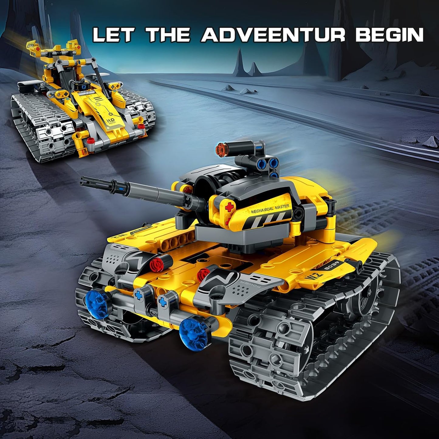 Mibido Robot Building Kit with Remote Control STEM Gifts for Kids Boys Ages 8-14, Technic Coding Robotic Toys for Teen‘s Birthday, Build 5in1 Models with 488 Pieces