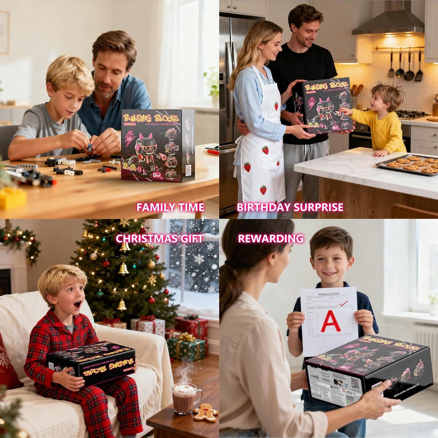 5in1 Robot Building Kits for Kids 6-12, APP & Remote Control STEM Robot Building Toys for Kids Science Learning, Technic Coding Tank Truck Stem Building Sets, Erector Set for Boys Girls Xmas Gifts