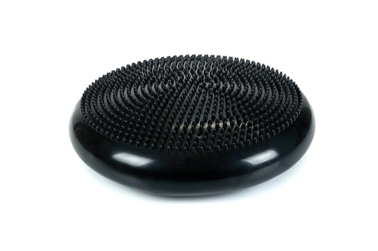 Cando-30-1870 CanDo Inflatable Balance Disc for Balance Training, Proprioception, Strengthening Lower Extremities, Posture, Back Pain, Stress Relief, Restlessness and Anxiety. Red, 14” Diameter