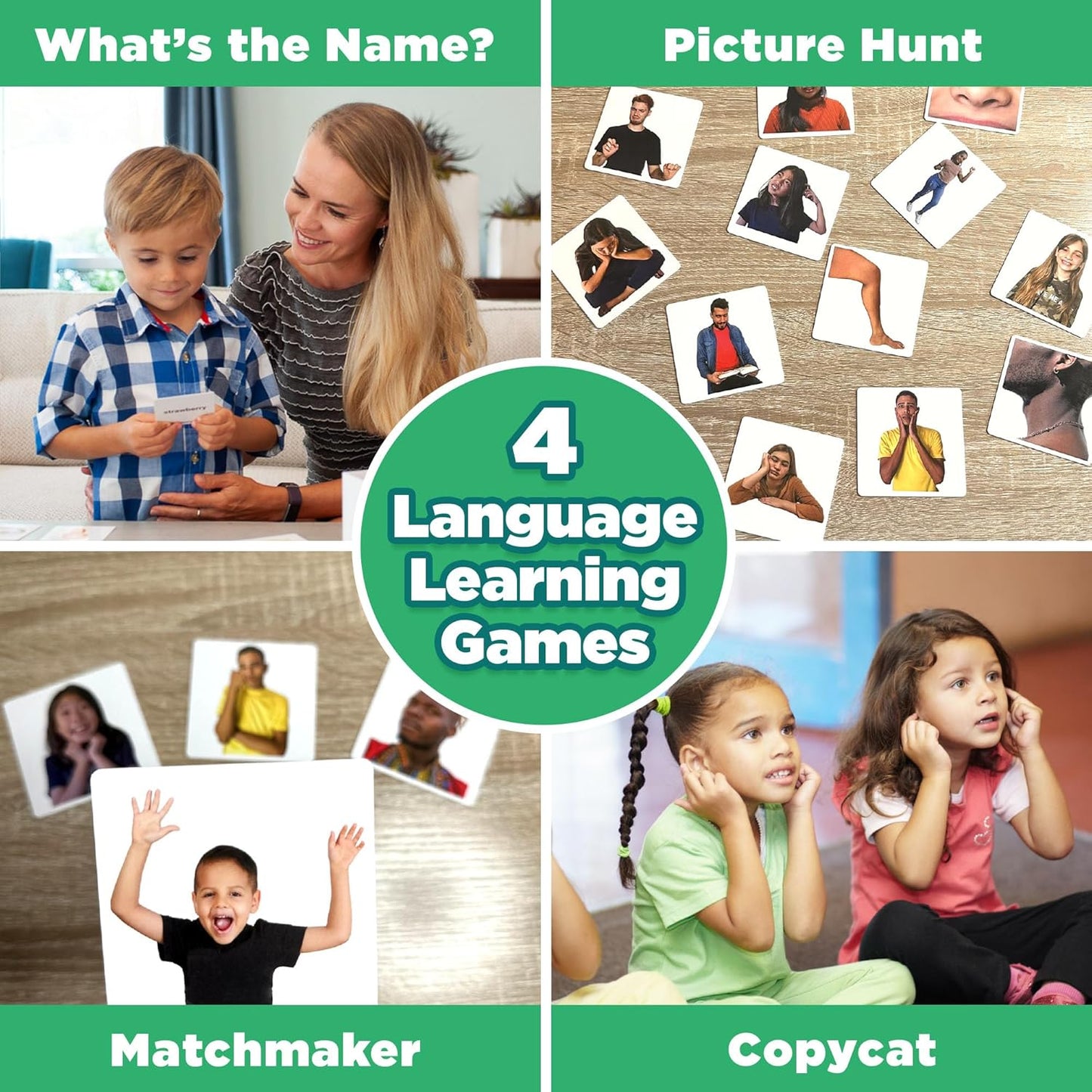 ThinkPsych First Nouns Picture Play Cards | Award Winning | 150 Picture Cards for Speech Development | Autism and Speech Therapy Materials | Best Flash Cards for Toddlers and Homeschool