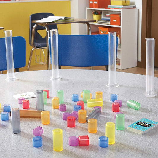 Educational Insights Fraction Formula - 3rd Grade Math Games for Kids 8-12, Fraction Tiles and Fractions Flash Cards, Learning Games and Math Manipulatives for Elementary School or Homeschool