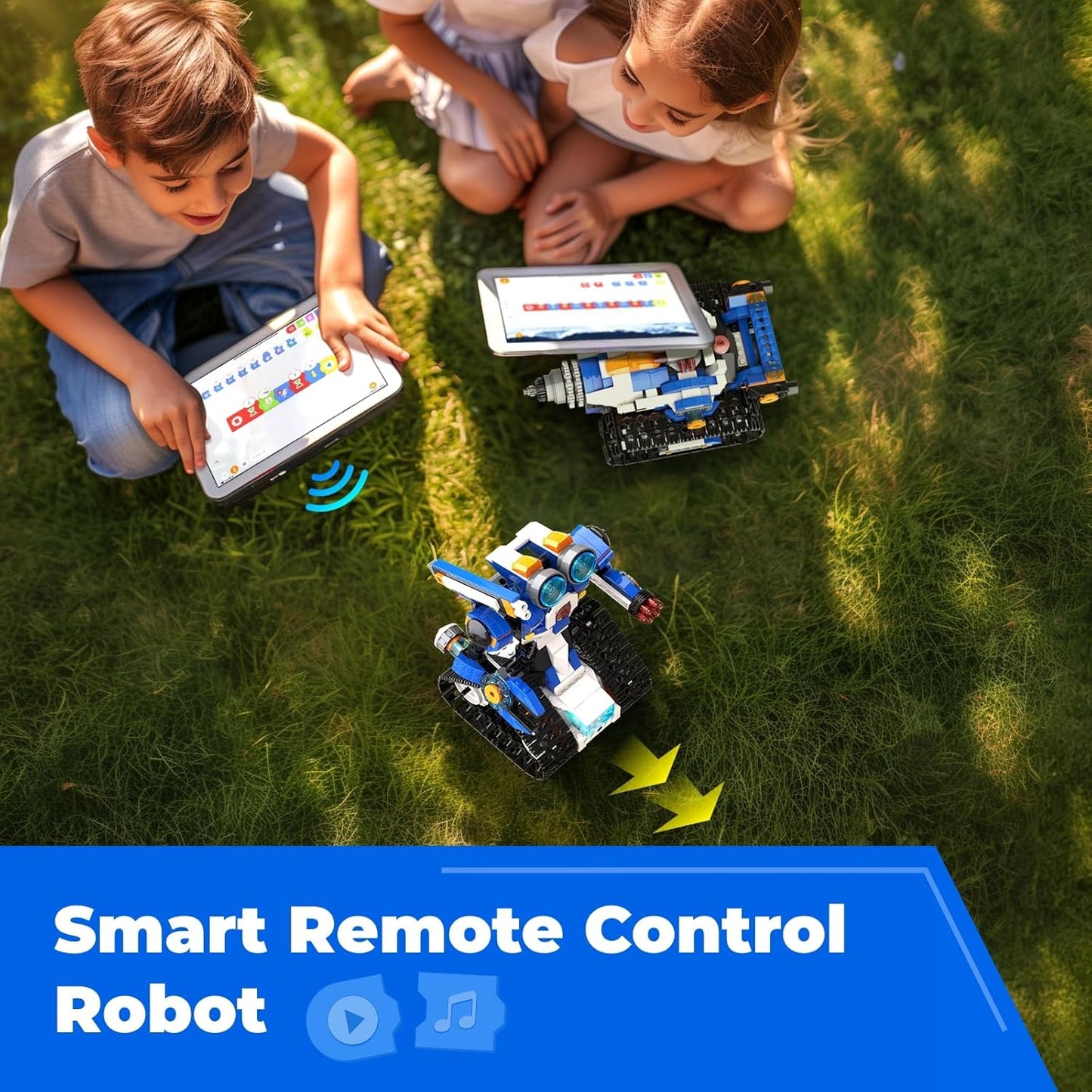 Apitor STEM Robot Toy 6-in-1 Robot Building Kit for Boys Age 8-12, APP Remote Control STEM Coding Toys, Educational Robotics Gifts for Boys Girls Kids Ages 7 8 9 10 11 12 (480 Pieces)