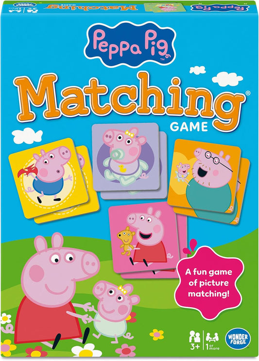Wonder Forge Peppa Pig Matching Game - Fun and Educational Memory Game for Toddlers and Kids Ages 3-5 Featuring Beloved Peppa Pig Characters