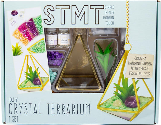 DIY Crystal Terrarium