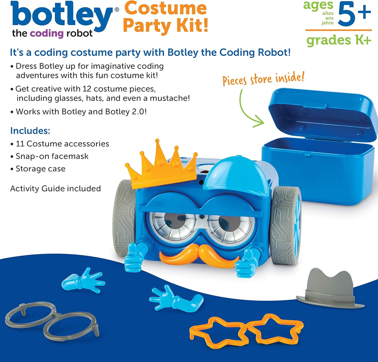 Learning Resources Botley the Coding Robot Costume Party Kit, Accessory Pack, Botley Not Included, Ages 5+