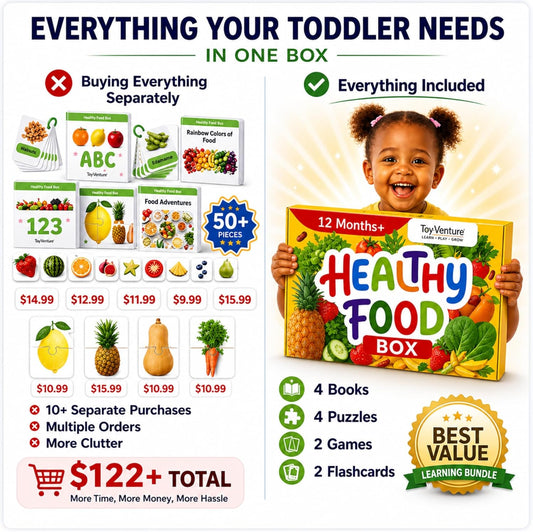 Preschool Montessori Learning Kit With Busy Book For Toddlers 1-3- Baby Flash Cards - Quiet Activity Books - Puzzles Ages 2-4 - Flashcards 3-5 Years - 1 Year Old Boy Gifts -1st Birthday Toys For Girls