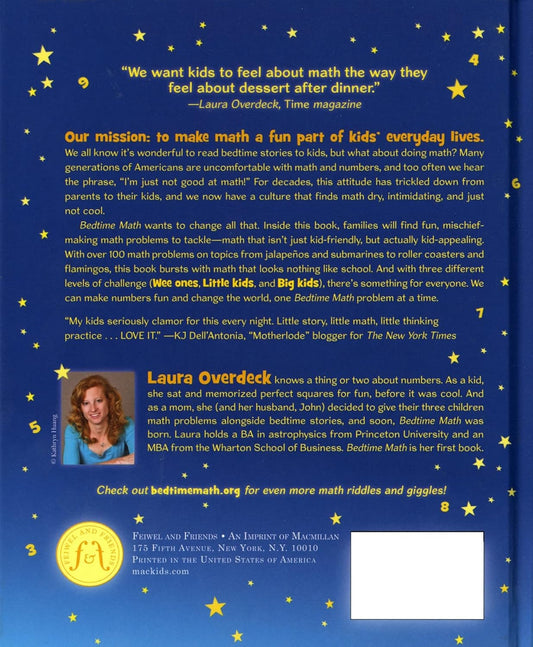 Bedtime Math: A Fun Excuse to Stay Up Late (Bedtime Math Series)