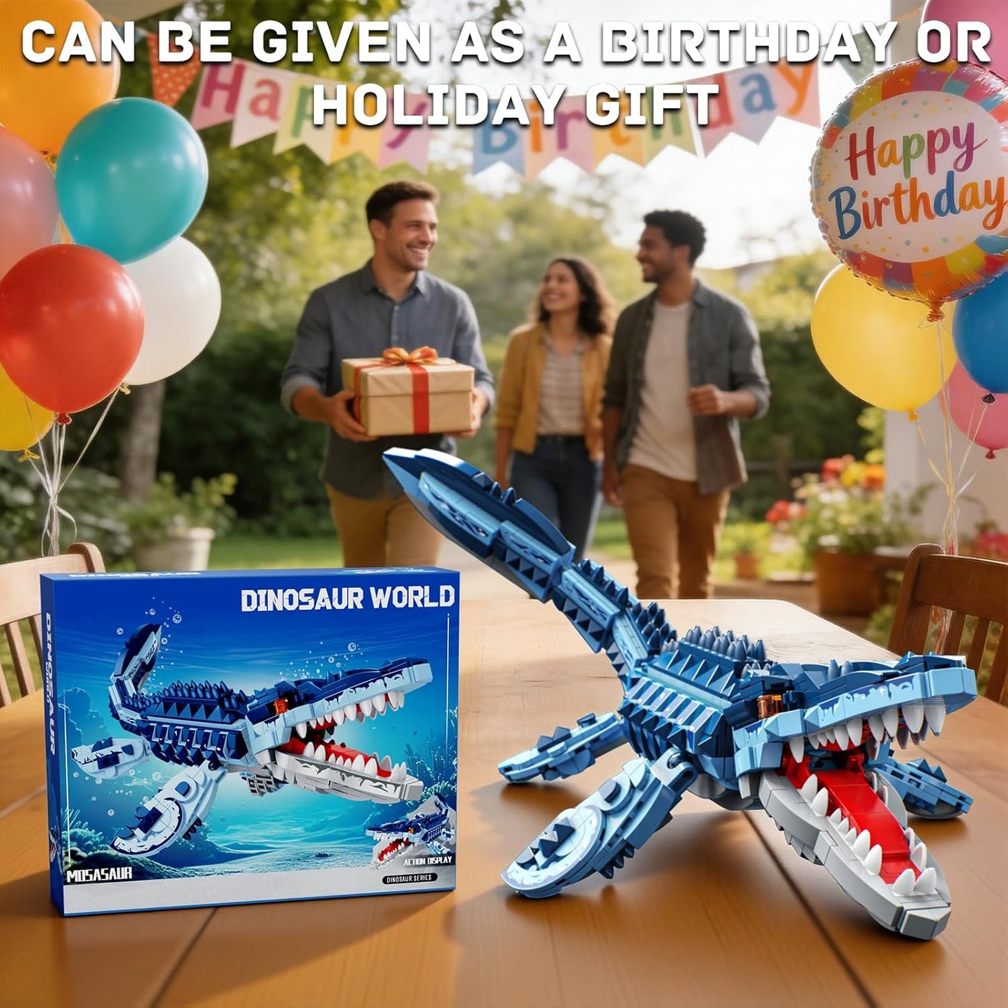 Mechanical Seahorse Building Set Steampunk Ocean Animal Model Kit Articulated Sea Creature Construction Toy Gift for Marine Life Enthusiasts for Adults Teens 1003 Pieces