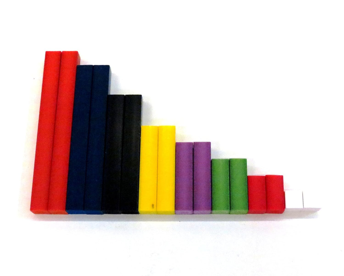 Learning Resources Cuisenaire Rods Introductory Set, 74 Rods in 10 colors