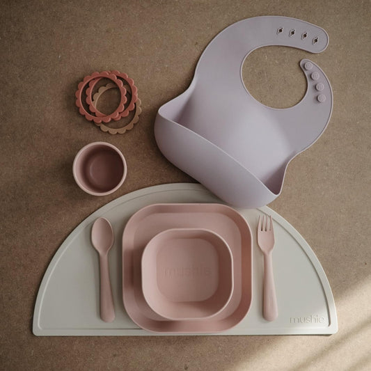 mushie Dinnerware Cups For Kids | Made in Denmark, Set of 2 (Ivory) - Colors B