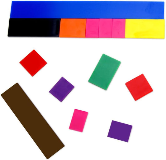 Fraction Tiles with Tray: Blank Set of 51