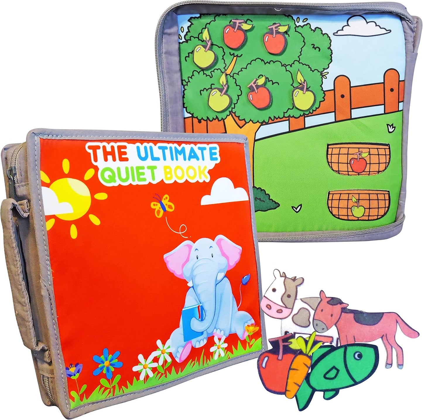Ultimate Quiet Book Replacement Pieces Kit 43 Pieces Replacement Pieces for Quiet Book Busy Book