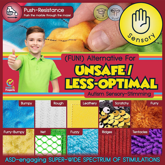 Autism & Prosperity Quiet & Educative Sensory Special Education Classroom Must Haves – Autism Toys Autism Products & Gifts, Sensory Toys for Kids with Autism Toddler Ages 3 4 5 7 8 12