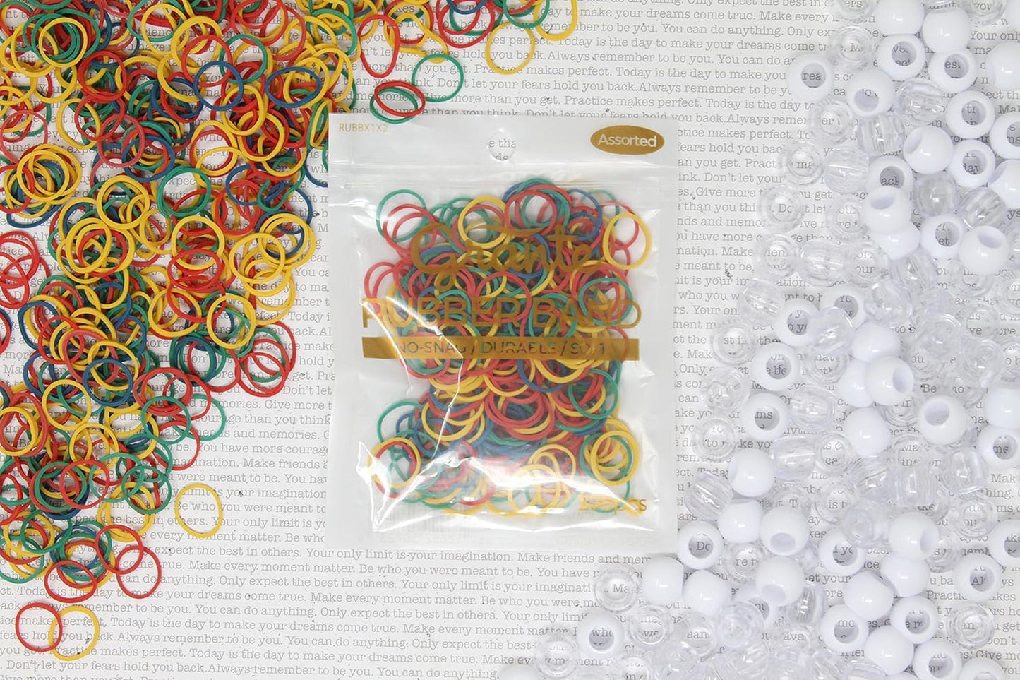 160PC 12x15 mm Premium Wholesale Pony Beads, Bracelet Cool Beads, Beads for Hair Braids, Beads for Kids Crafts, Plastic Beads, Hair Beads for Braids for Girls