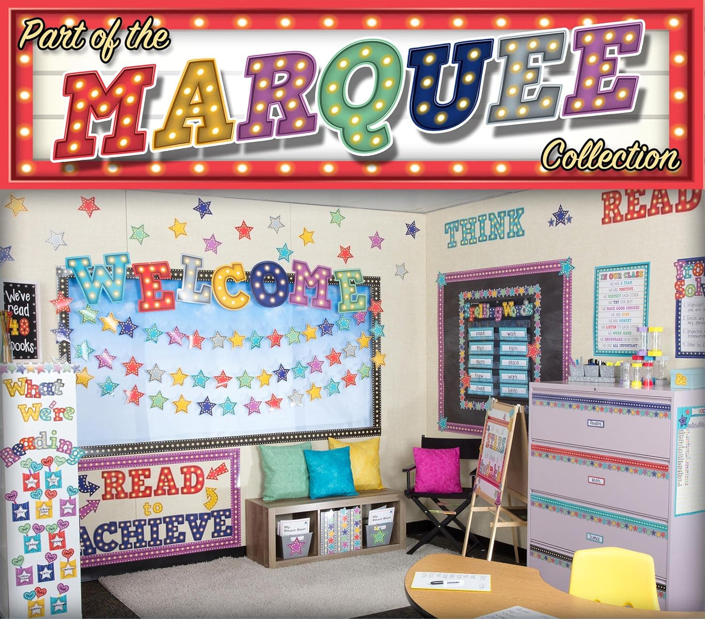 Marquee Bold Block 2" Magnetic Letters