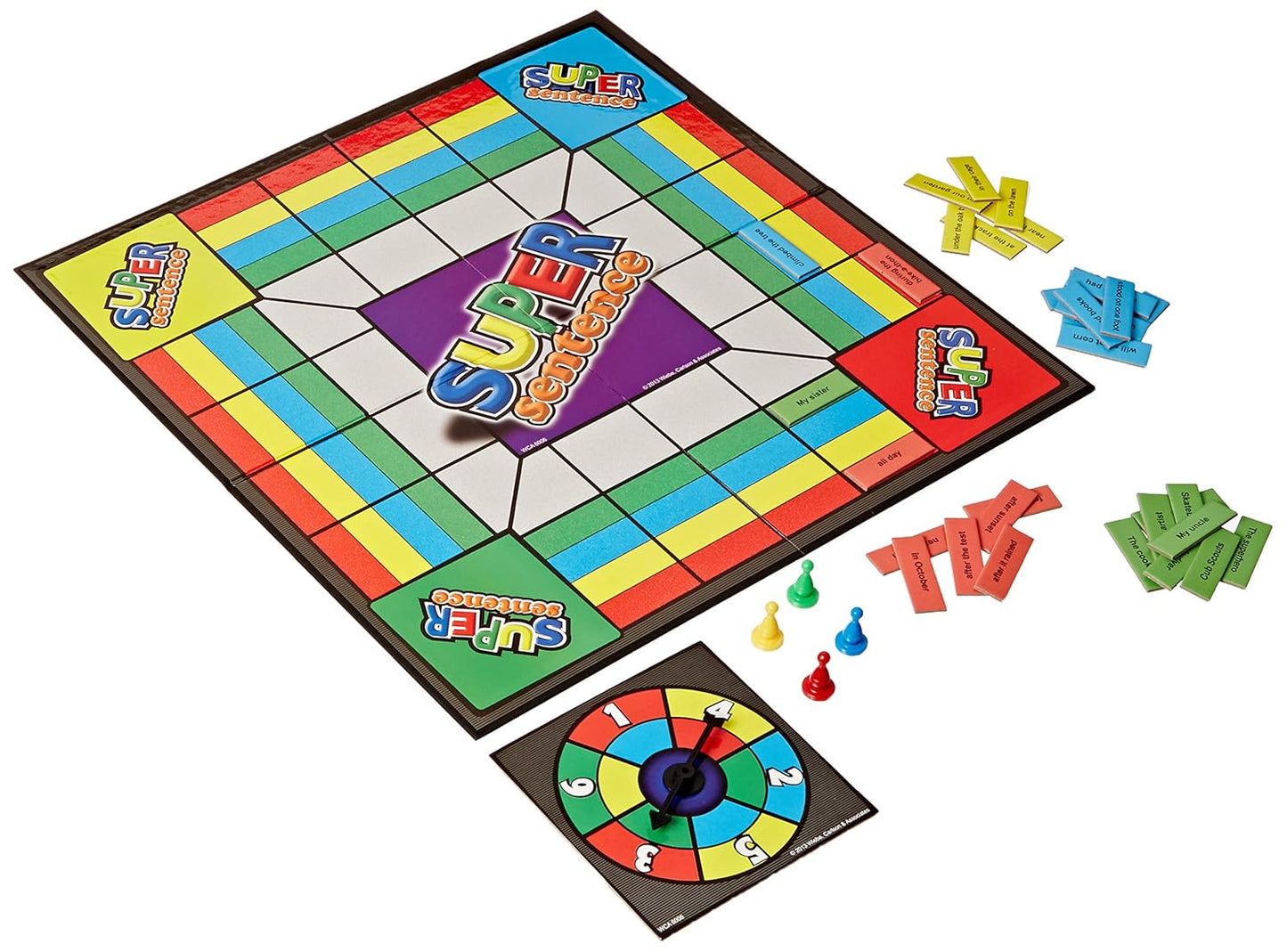 Learning Advantage Super Sentence Game | Grades 3+ | Literacy Game for Kids | Learn How to Structure Sentences