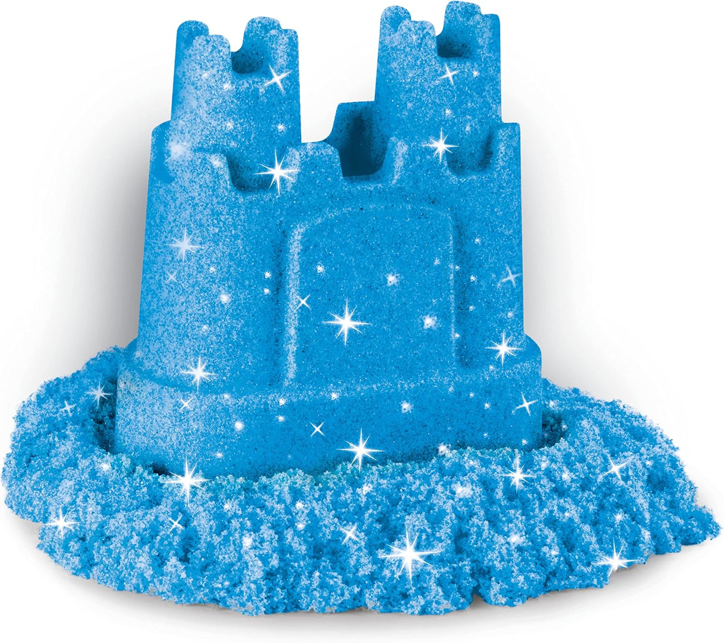 Kinetic Sand Shimmering Sand 3 Pack with Sandcastle Molds