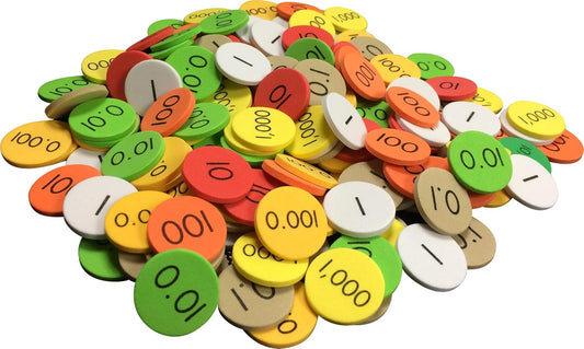 Teacher Created Resources Sensational Math™ Place Value Discs: 7-Value Decimals to Whole Numbers