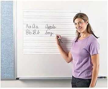Magnetic Handwriting Paper - Magnetic Whiteboard Paper, Dry Erase Board with Lines, Lined Whiteboards for Classroom, Magnet Writing Board, Handwriting Whiteboard, Teacher Must Haves