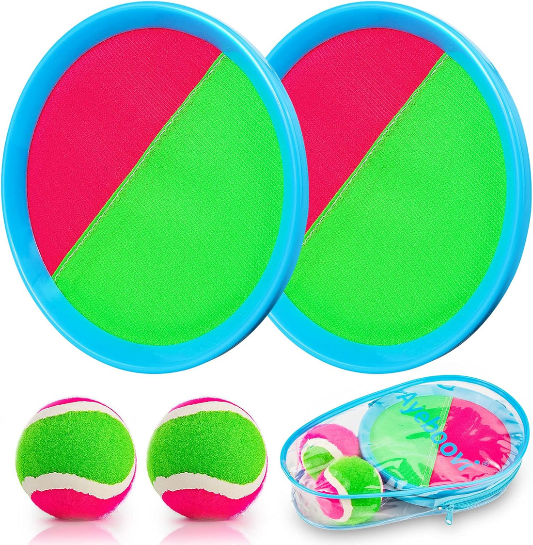 Ayeboovi Toss and Catch Ball Game Outdoor Toys for Kids Yard Games Beach Toys Outside Games for 3 4 5 6 7 8 9 10 Year Old Boy