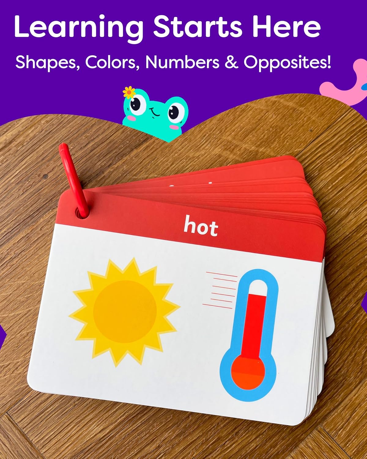 Alphabet Flash Cards - Thick ABC Flash Cards for Kids Ages 3-6 - Lowercase & Uppercase Letter Recognition Learning Game