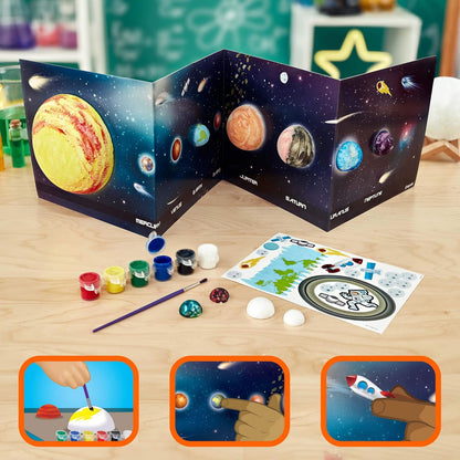 Solar System Science Kit, Educational Toy, Gift for Kids, Ages 7, 8, 9, 10