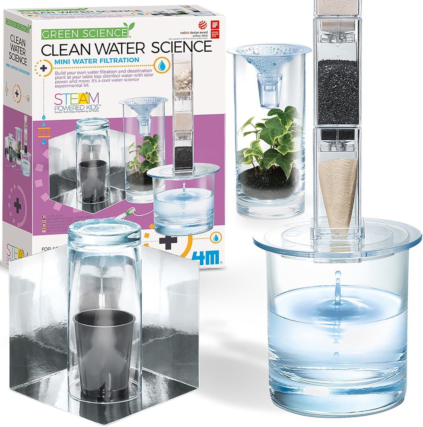 Clean Water Science - Climate Change, Global Warming, Lab - STEM Toys Educational Gift for Kids & Teens, Girls & Boys