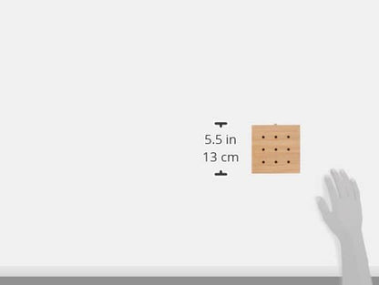 Baseline - 453602 453602 9 Hole Wooden Pegboard to Improve Fine Motor Coordination, Finger Dexterity, Concentration and Increase Reactionary Speed., Model:12-3141
