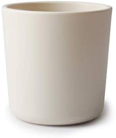 mushie Dinnerware Cups For Kids | Made in Denmark, Set of 2 (Ivory) - Colors B