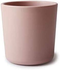 mushie Dinnerware Cups For Kids | Made in Denmark, Set of 2 (Ivory) - Colors A