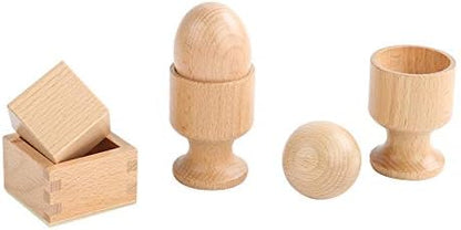 Tiger Montessori Infant Babies Toys Materials 3D Object Fitting Exercise Designed for Toddlers Tiger Montessori Infant Babies Toys Materials 3D Object Fitting Exercise Designed