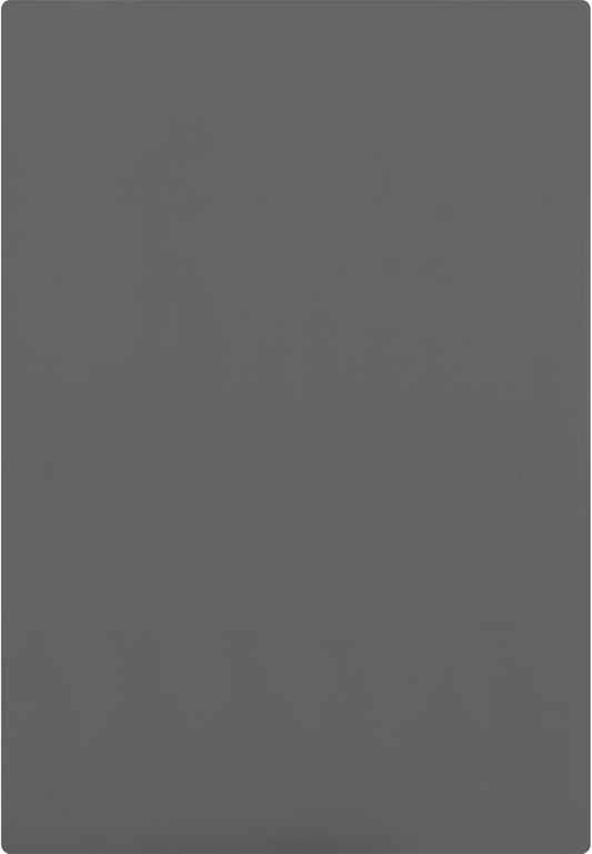 Rubber Stamp Sheet for Laser Engraving Machine, A4 Rubber Stamp Sheet for Laser Cutter Soft Rubber Sheet for Stamps (Dark Gray, 1 Pack)
