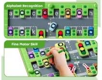 KatchOn, Magnetic Alphabet Maze Montessori Toys - Wooden Alphabet Puzzle Sensory Toys, Fine Motor Skills Birthday Gifts for Kids, Montessori Busy Board for Kids 3 to 5 Travel Toys for Educational Toys
