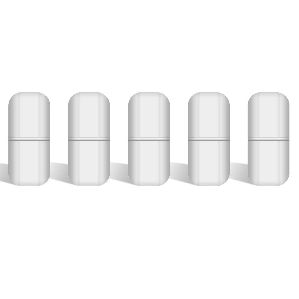 stonylab Magnetic Stir Bars, 30 mm PTFE-Coated Mixing Bars for Laboratory Stir Plate, 5-Pack