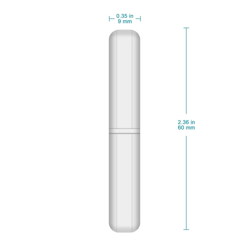 stonylab Magnetic Stir Bars, 30 mm PTFE-Coated Mixing Bars for Laboratory Stir Plate, 5-Pack