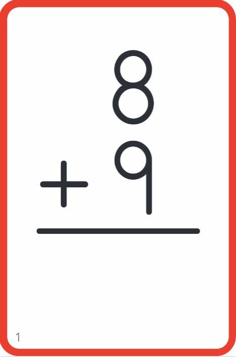 Addition Flash Cards (Flash Card Series)
