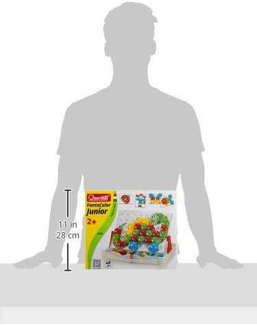 Quercetti Fantacolor Junior Mosaic Pegboard Set