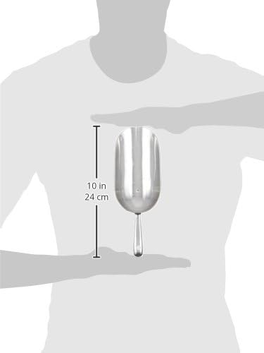 Fox Run Brands 5850 Aluminum Ice Scoop, 5oz, Silver