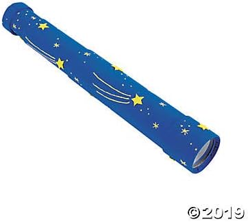Fun Express DIY Paper Mache Telescopes Set of 12 - Pirate Toys for Kids 3-5 & 5-7 | Kids Telescope Craft Kit for Pirate Party Favors, Birthday Party Supplies & VBS 2026 Vacation Bible School Decor