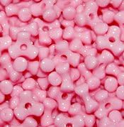 Tri Beads, Easy-to-Use Reusable Jewelry Making Supplies for Art, Craft Decorations & More, 11 mm Bracelet Beads, Crafted in The USA, Neon Yellow, 500 pcs (Pack of 1)